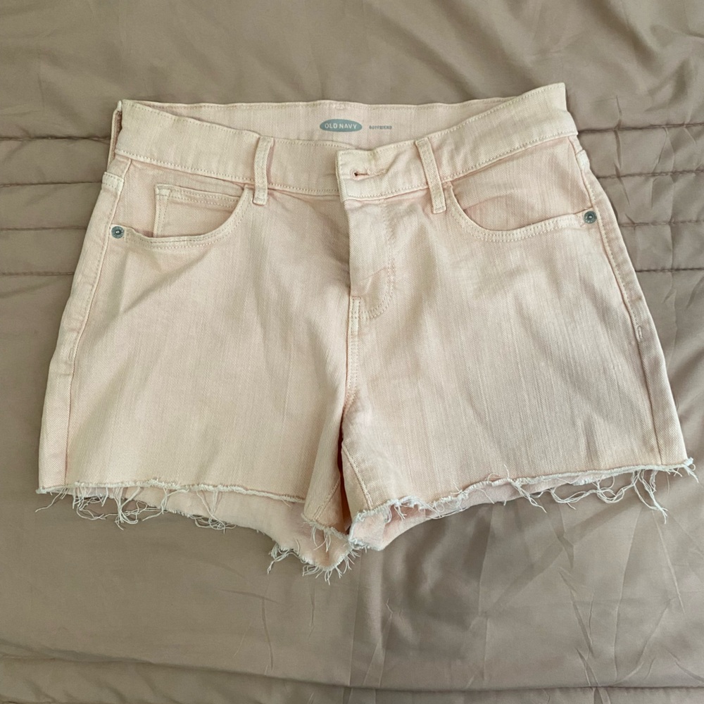 Old Navy Light Pink Jean Shorts